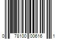 Barcode Image for UPC code 078100006161