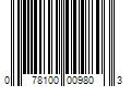 Barcode Image for UPC code 078100009803