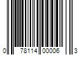 Barcode Image for UPC code 078114000063