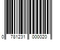 Barcode Image for UPC code 0781231000020