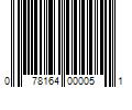 Barcode Image for UPC code 078164000051