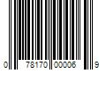 Barcode Image for UPC code 078170000069