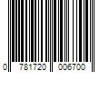 Barcode Image for UPC code 0781720006700