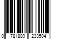 Barcode Image for UPC code 0781889233504