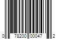 Barcode Image for UPC code 078200000472. Product Name: 