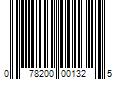 Barcode Image for UPC code 078200001325