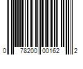 Barcode Image for UPC code 078200001622