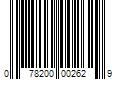 Barcode Image for UPC code 078200002629