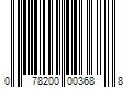 Barcode Image for UPC code 078200003688