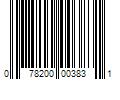 Barcode Image for UPC code 078200003831