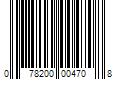 Barcode Image for UPC code 078200004708