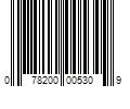 Barcode Image for UPC code 078200005309