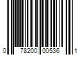 Barcode Image for UPC code 078200005361