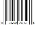 Barcode Image for UPC code 078200007136