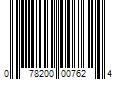 Barcode Image for UPC code 078200007624