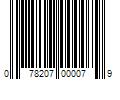 Barcode Image for UPC code 078207000079