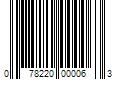 Barcode Image for UPC code 078220000063