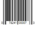 Barcode Image for UPC code 078241000073