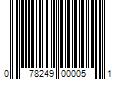 Barcode Image for UPC code 078249000051