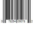 Barcode Image for UPC code 078254050782