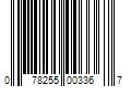 Barcode Image for UPC code 078255003367