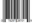 Barcode Image for UPC code 078257267019