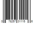 Barcode Image for UPC code 078257311156