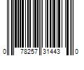 Barcode Image for UPC code 078257314430