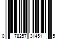 Barcode Image for UPC code 078257314515