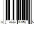 Barcode Image for UPC code 078262009185