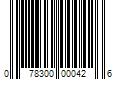 Barcode Image for UPC code 078300000426