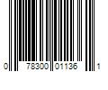 Barcode Image for UPC code 078300011361