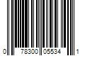 Barcode Image for UPC code 078300055341