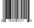 Barcode Image for UPC code 078300070115