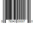 Barcode Image for UPC code 078343000070