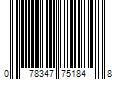 Barcode Image for UPC code 078347751848