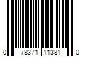 Barcode Image for UPC code 078371113810