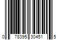 Barcode Image for UPC code 078395304515