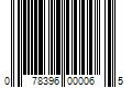 Barcode Image for UPC code 078396000065