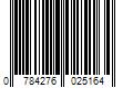 Barcode Image for UPC code 0784276025164. Product Name: Lutron Toggler LED+ Dimmer Switch for Dimmable LED and Incandescent Bulbs, 150W LED/Single-Pole or 3-Way, White (TGCL-153PR-WH)