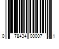 Barcode Image for UPC code 078434000071