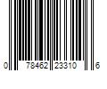 Barcode Image for UPC code 078462233106