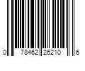 Barcode Image for UPC code 078462262106