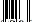 Barcode Image for UPC code 078462426676