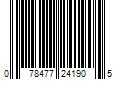 Barcode Image for UPC code 078477241905