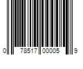 Barcode Image for UPC code 078517000059