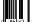 Barcode Image for UPC code 078522800781