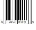 Barcode Image for UPC code 078540000033