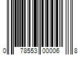 Barcode Image for UPC code 078553000068