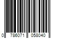 Barcode Image for UPC code 0786071058040